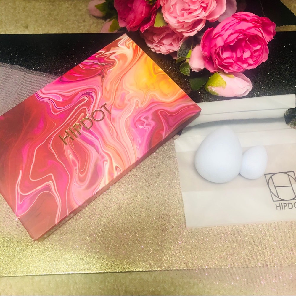✨HIPDOT ZION Eyeshadow Palette + Sponge Duo